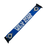 Club Brugge sjaal You'll Never Walk Alone blauw